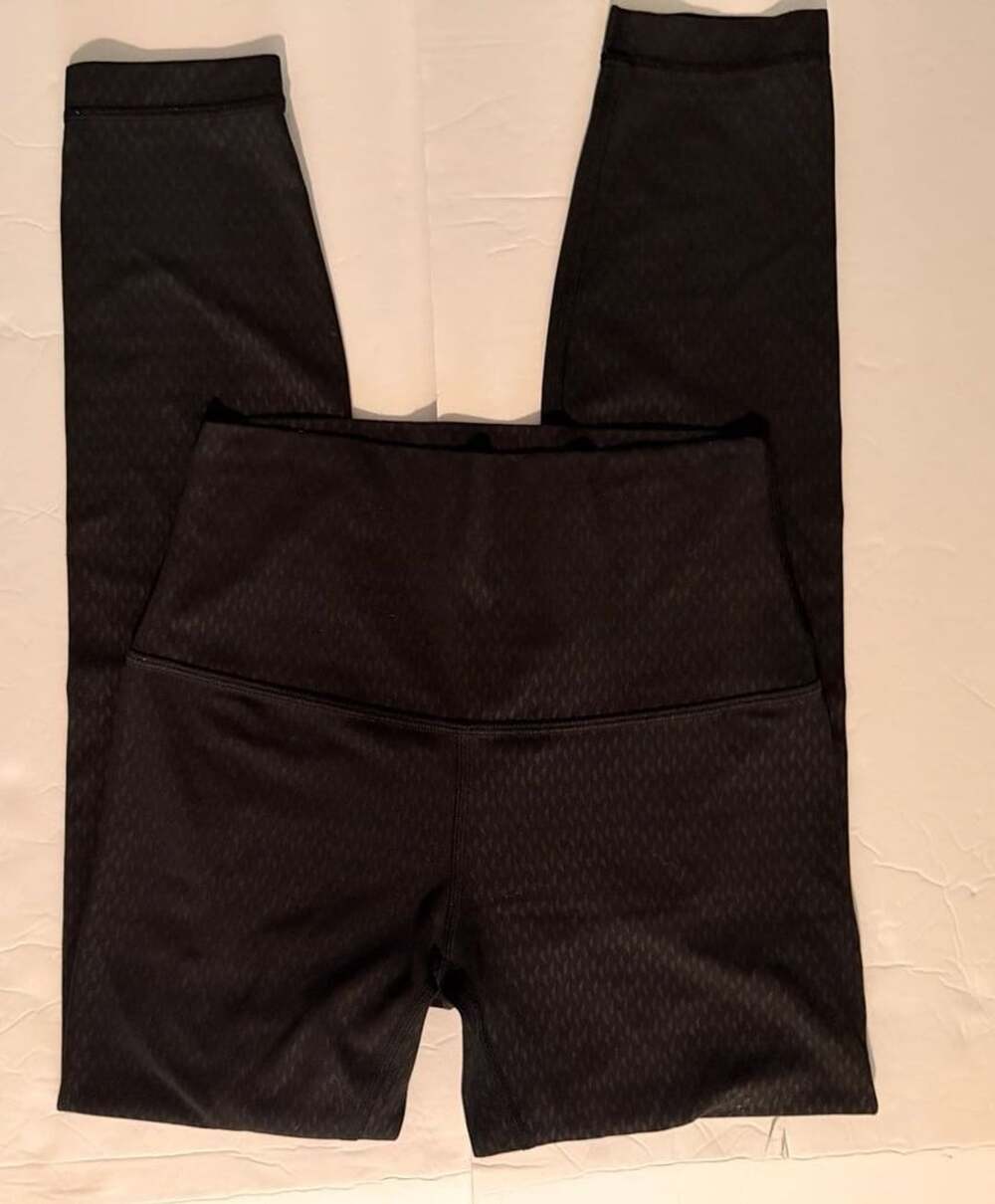 Lululemon Wunder Under High-Rise Tight Embossed Black